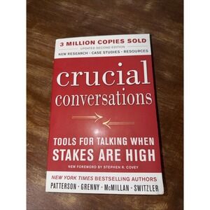 Crucial Conversations Tools for - paperback, Kerry Patterson, 9780071771320, new